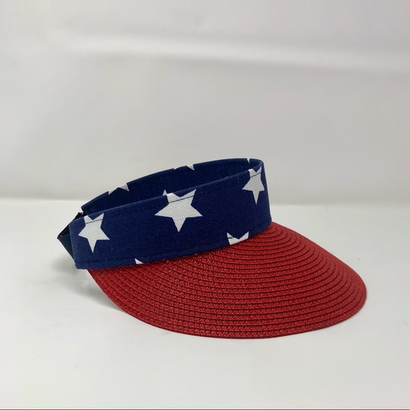 American Flag Rollup Visor - Picture 2 of 7